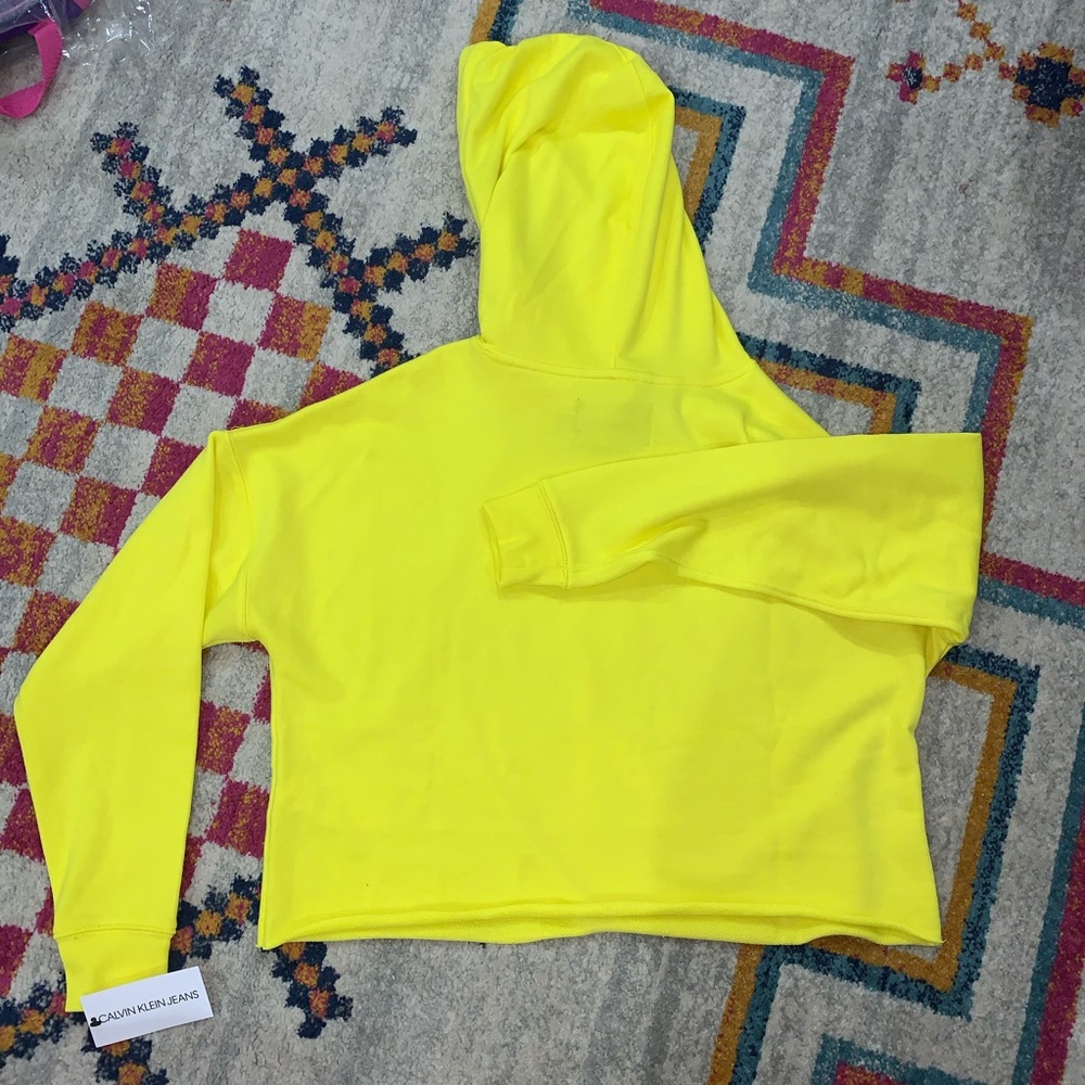 XS- Calvin Klein cropped hoodie - Picture 9 of 11
